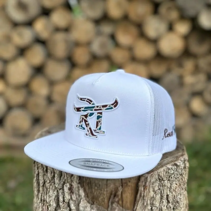 Arctic Camo RT Logo Hat - White & Camouflage Arctic Camo RT Logo Hat - White & Camouflage