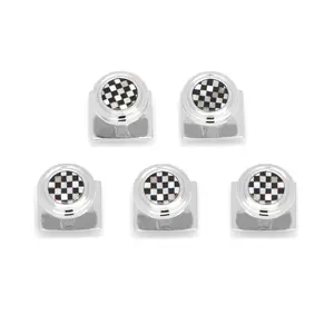 Onyx and Mother of Pearl Checker Step 5-Studs
