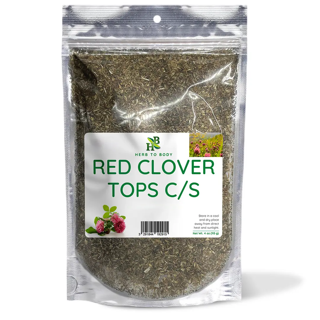 Red Clover Tops Cut & Sifted - 4 oz (113 g) | Herb To Body
