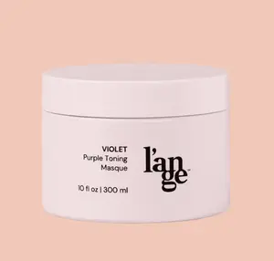 L'ANGE HAIR- Violet Purple Toning Treatment with Keratin & Borage Seed Oil, Youth-Focused for Shine, Neutralizing Brassy Hues in Blonde, Platinum, Gray Locks