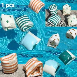 Multi-Style Pattern Pool Float Arm Lifebuoy Swimming Ring, Inflatable Tube Pool Buoy for Kids and Adults, Pool Float Lounge, Pool Floaties, Various Colors and Sizes, Water Float, Inflatable Pool Floaters