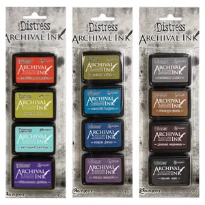 Tim Holtz Distress Archival Ink! Mini pads! Set of 4 Brand new! YOU CHOOSE!--=%2=- vinyl=%2=----=%2=- sticker=%2=-- vinyl sticker Starter Stamp Rebel Everywhere