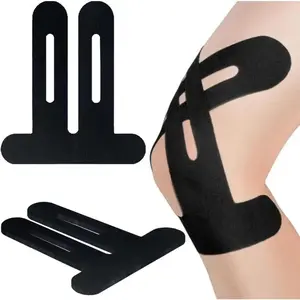 Kinesiology Knee Support Tape Patch Pre-Cut Elastic Tape for Sports Gym Training Running Basketball Breathable Sweat-Resistant for Athletes Fitness Users