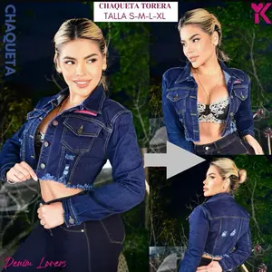 Jeans chaqueta colombiana
