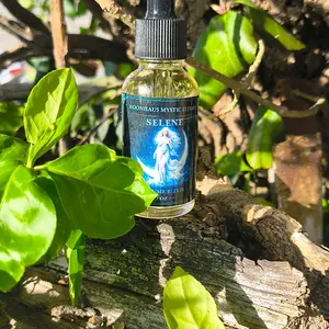 Selene- 1 oz concentrated fragrance oil infused with Rainbow Moonstone