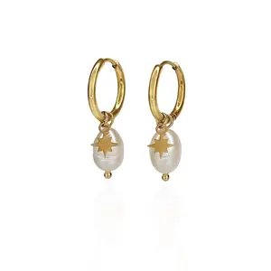 North Star Pearl Hoops