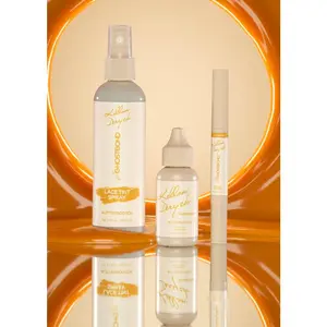 GHOSTBOND x Kellon Deryck Butterscotch Trio Bundle. Exclusive Tinted and Scented wig glue. A first of it's kind!