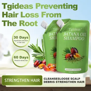 Tgideas Rosemary Batana Oil Shampoo - Promotes hair growth, strengthens hair strands, cleanses hair, contains natural extracts to care for hair, daily hair care 250ml (8.45oz).  #SummerWins #DealsForYouDays