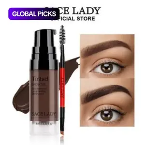 SACE LADY 3D Eyebrow Gel 6 ml, 24H Long-Lasting Waterproof Smudge-Proof Tinted Brow Cream Makeup Kit, Eyebrow Tinting Cream #GLOBAL PICKS