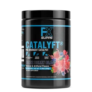 Catalyft Pre-Workout Powder with Creatine, Caffeine & Beta-Alanine - 20 Servings Healthcare Fitness Supplement for Energy Pump & Muscle Gain