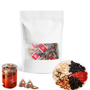 Kidney Tea Formula Ginseng Five Treasure Tea, Chinese Kidney Tea for Men and Women, Natural Herbal Ingredients for Kidney Traditional Beverage Fruit Organic，60Bag