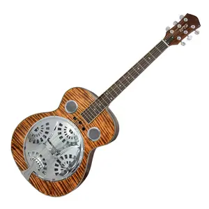 Beginner metal resonator guitar,guitarra,full-size circular neck traditional resonator