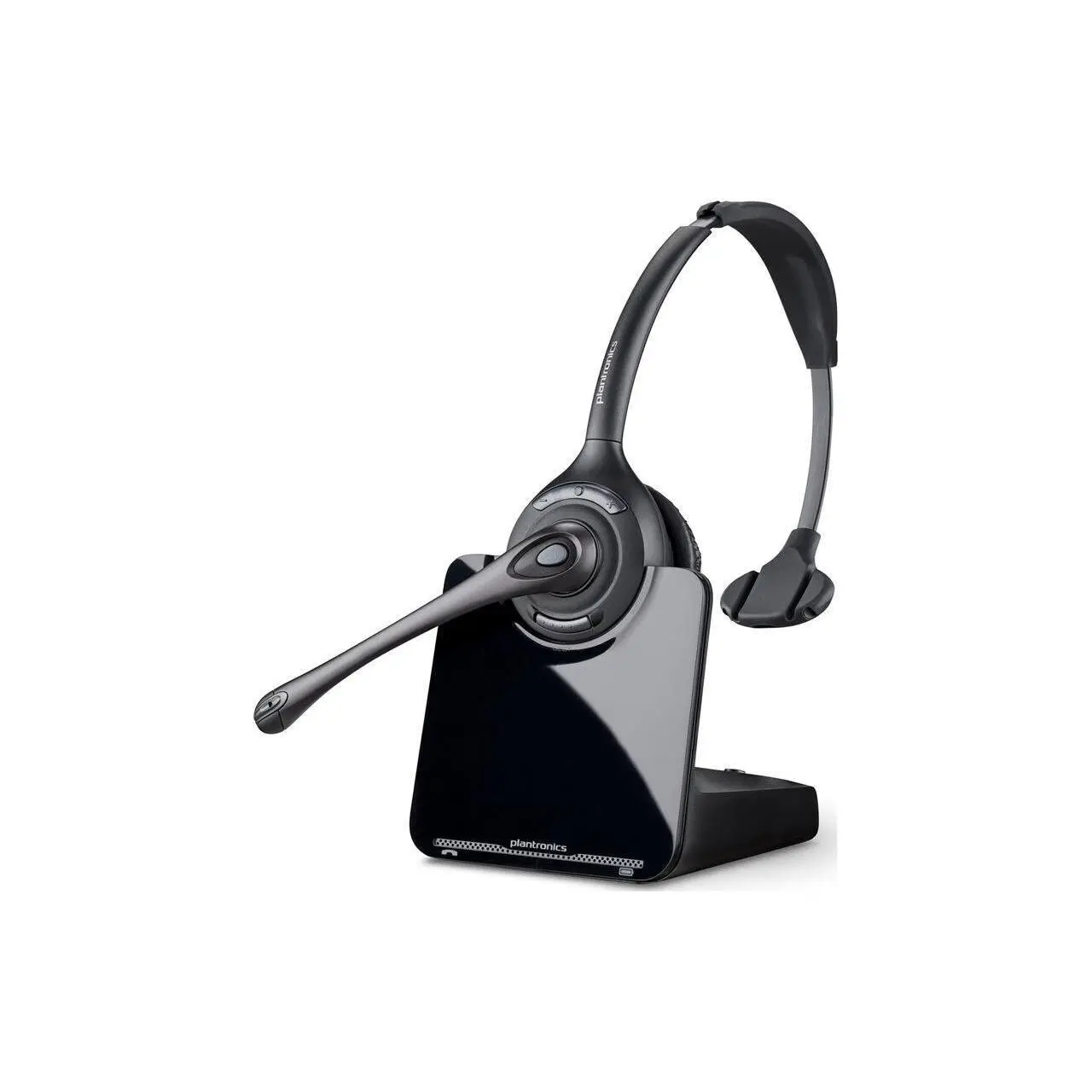 Hp Poly Headsets CS510 XD Extra Density Headset TAA Mono Wireless DECT 351ft On-ear, Over-the-head Monaural Supra-aural Noise Canceling Black Model 7E2J8AA