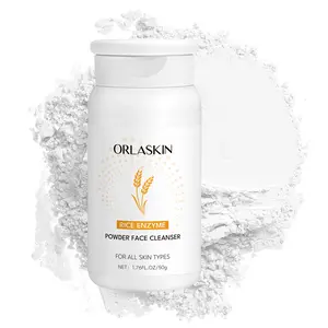 Reusable Enzyme Exfoliating Facial Cleanser, Enhances Smoothness & Hydration, Rice Powder Face Wash, Gentle Skin Care, 1 Bottle