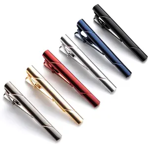 12 Pcs Smooth Twill Tie Clip Wedding Business Tie Pin Clips Tie Clips for Men Fashion Accessories
