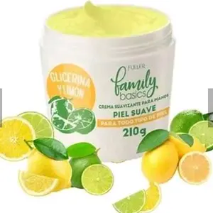 GLICERINA Y LIMÓN Crema Suavizante Para Manos - Softening Hand Cream 7.41 oz Family Basics by Fuller - #fuller #armanddupree #glicerinaylimon