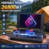 UYXOERA Handheld Retro  Arcade Game Console with 26800+ Games, 17.5-in HD Display, Dual Players Support, Adjustable Gamepad & Joystick, Search Menu, Hide & Pause Functions,