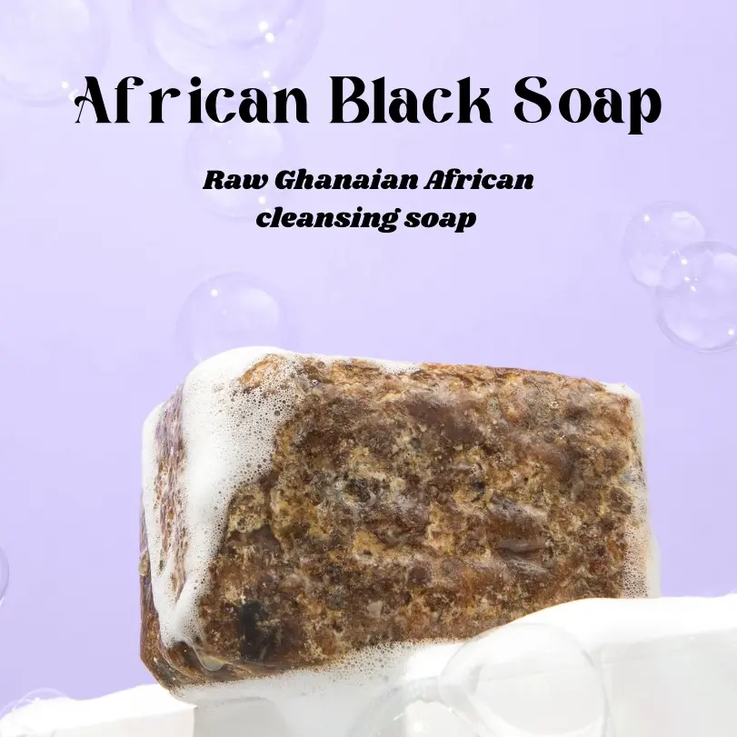 African Black Soap, Authentic, Natural
