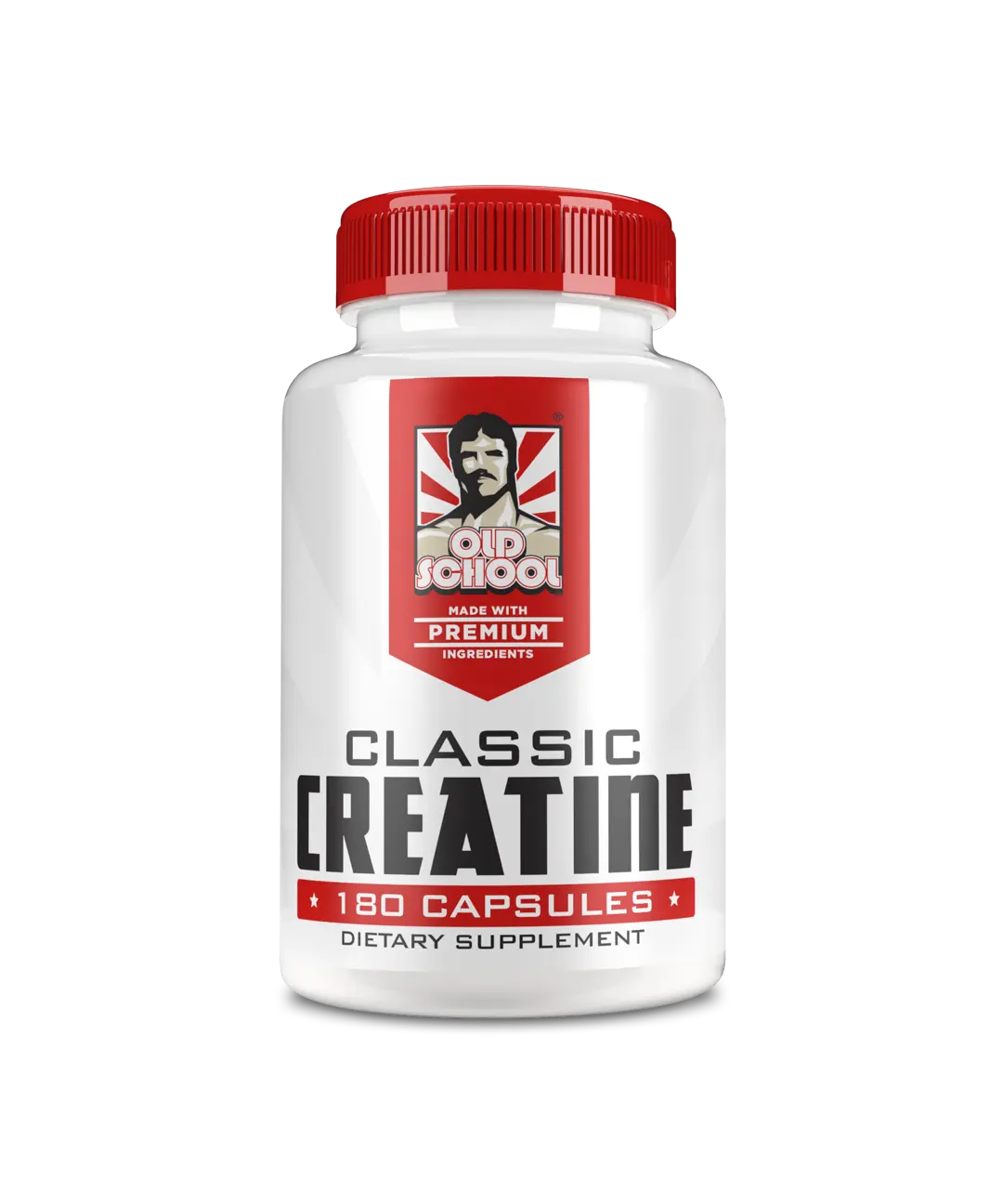 Classic Creatine Capsules with BioFit Probiotics - Fitness Healthcare Supplement