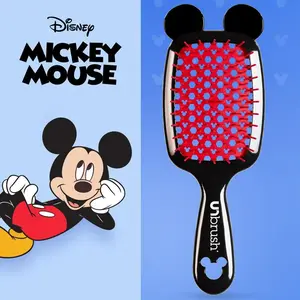 UNbrush Disney Mickey Mouse and Minnie Mouse Hair Brush UNbrush Disney Mickey Mouse and Minnie Mouse Hair Brush