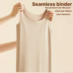 Butter-Soft Seamless Longline Bra Top - All-Day Tummy Control & Invisible Support