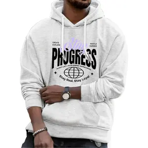 Mens Spring Autumn Casual Hooded Sweatshirt Men Comfortable Warm Pullover Long Sleeve Baggy Loose Oversize Black Polyester Tops