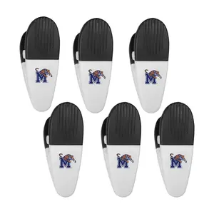 Siskiyou Sports College 6-Pack Chip Clip Magnets