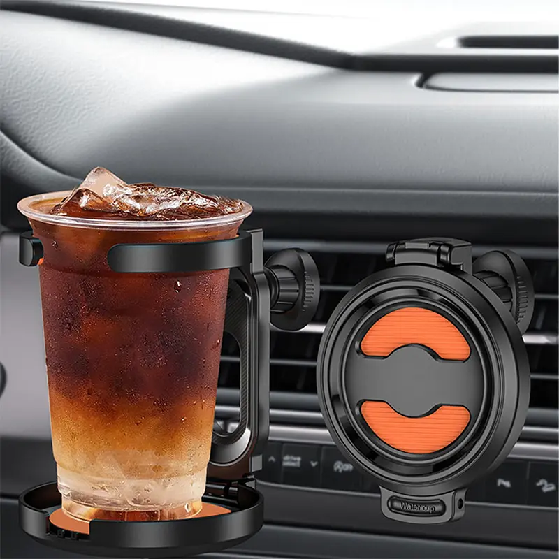 Multifunctional Cup Holder for Car - Car Interior Organizers, Air Conditioner Outlet Hook, Vehicle Drink & Tea Holder