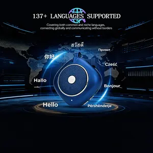 TOSING Dual-Mic Audio AI Translator for Travel, 137+ Languages, Real-Time Translation, Compact Design, US Stock, 1-Year Free AI Activation