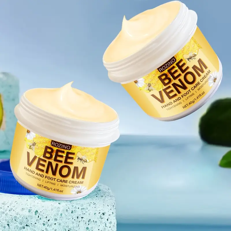 Bee Venom Hand and Foot Care Cream, Moisturizing Hand Cream, Foot Care Cream, Hand and Foot Care Product for Women & Men, Foot Lotion, Moisture Cream, Hand Feet Cream