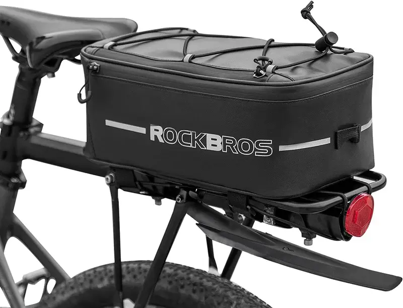 ROCKBROS Bike Rack Bag Saddle Pannier Bag Waterproof 6L or 9L ROCKBROS Bike Rack Bag Saddle Pannier Bag Waterproof 6L or 9L