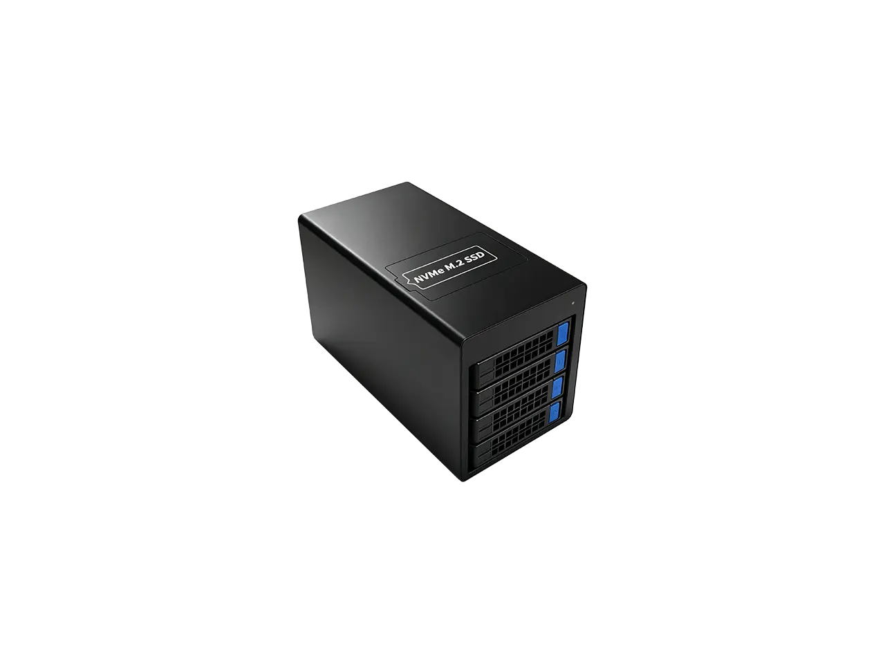 USB 4.0 (40Gbps) Type-C 4 Bay 2.5 Inch and 3.5 Inch SATA Hard Drive + 1 Bay M.2 NMVe Combo External Hard Drive Enclosure
