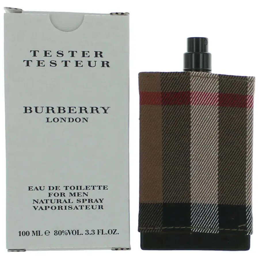 Burberry London 100ml EDT for Men Tester - Oriental Spicy Fragrance