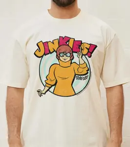 Jinkies Scooby-Doo T-Shirt, Nostalgia 2D Print T-Shirt, Cartoon Network Shirt, Gifts for Cartoon Fans #ScoobyDoo #CartoonNetwork #NostalgiaCore #ToonVerse #Scooby #Doo #GraphicTee #StreetwearUS