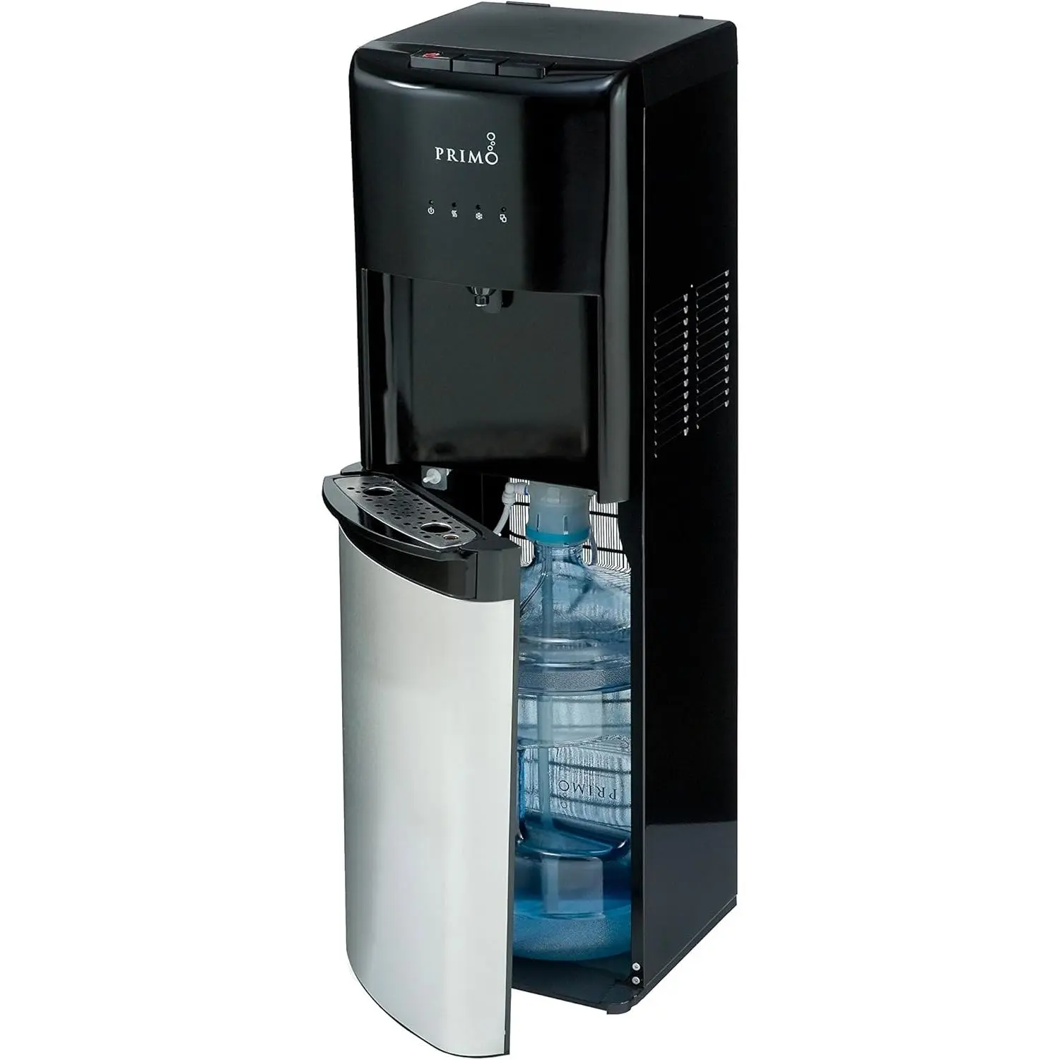 Primo Stainless Steel 1 Spout Bottom Load Hot, Cold and Cool Water Cooler Dispenser