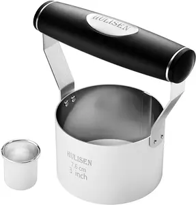 3 inch Biscuit Cutter, Stainless Steel Round Cookies Cutter with Soft Grip Handle, Gift Package