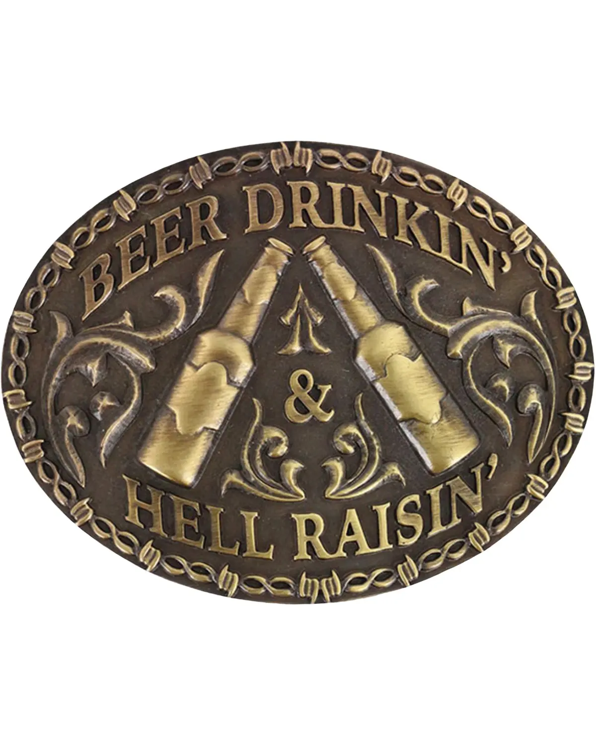 Cody James Men's Men'S Hell Raisin' Belt Buckle - 613-06 Cody James Men's Men'S Hell Raisin' Belt Buckle - 613-06