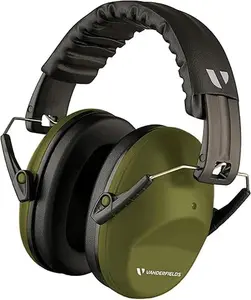 Hearing Protection Ear Muffs - Over 33 dB (2K Hz) Broad Noise Cancelling Sound Reduction - Adults & Teens