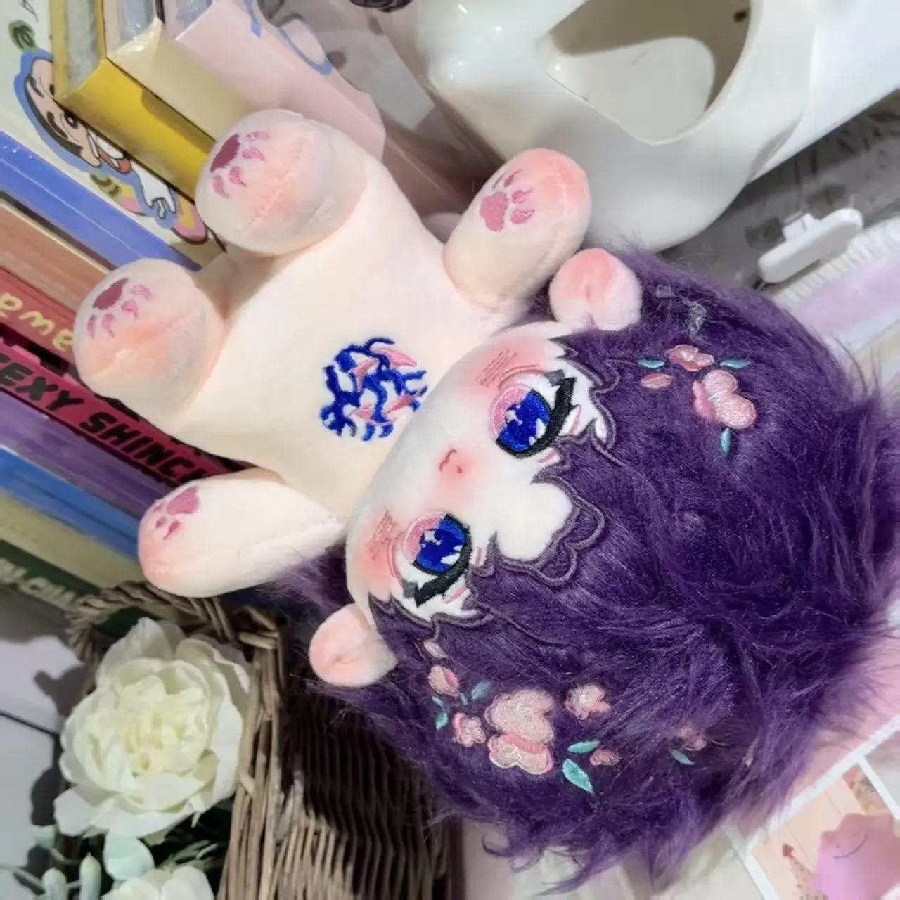 Game Rafayel Love and Deepspace Cotton Doll Plush Stuffed Body Plushies Change Clothes Toys Figures 20cm Kawaii Anime Gift