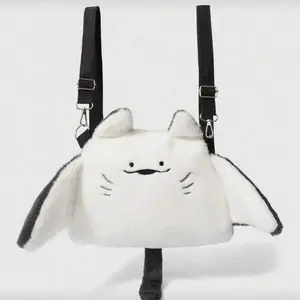Stingray cute plush reversible backpack with storage