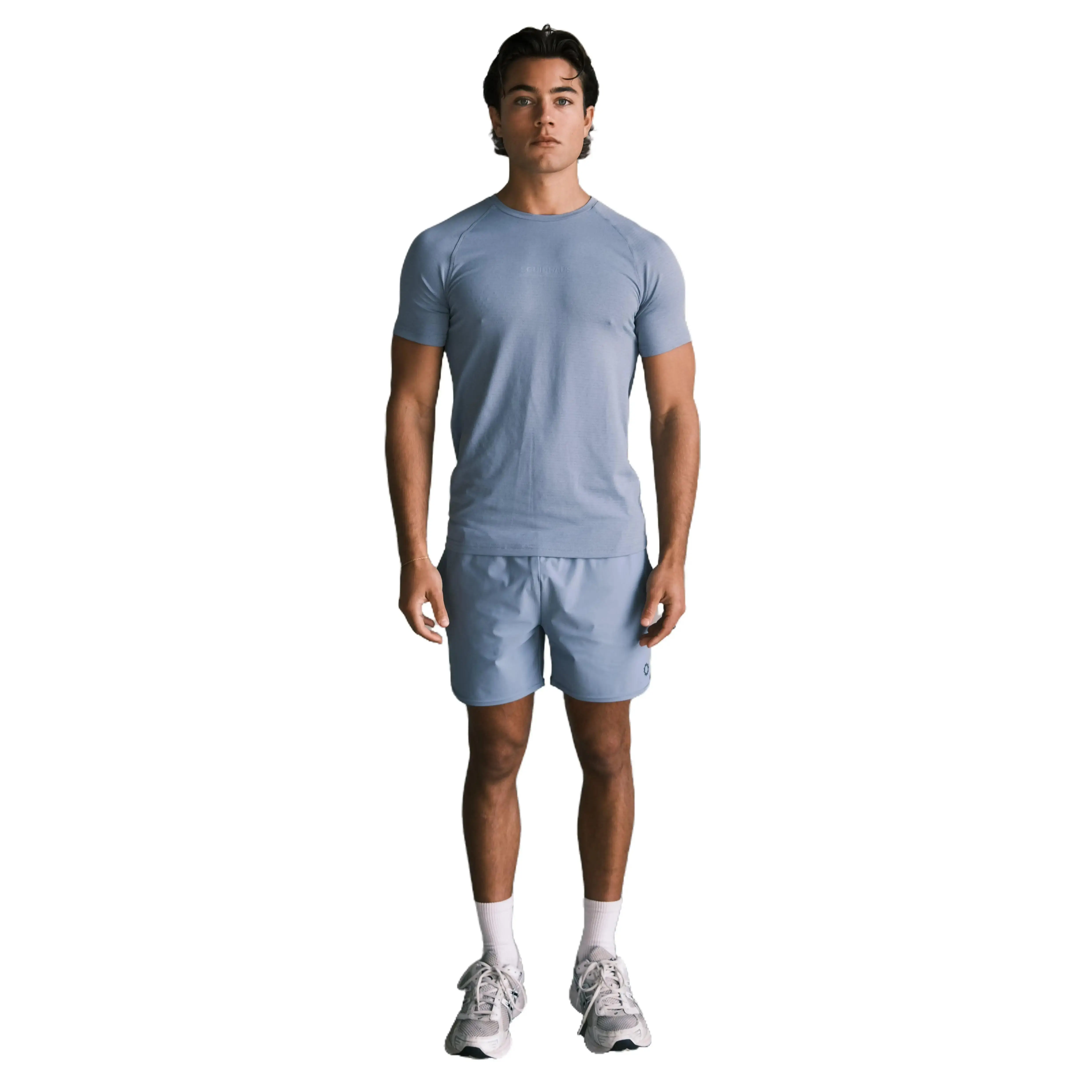 Haus | Essentials Short Sleeve Athletic Fitted Tee