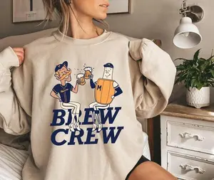 Vintage Milwaukee Baseball Crewneck, Retro 90s Sports Fan Sweatshirt, Classic Athletic Style Pullover
