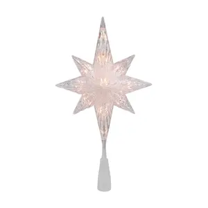 Northlight 11" Lighted Bethlehem Star Christmas Tree Topper