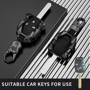 Honda Key Cover Compatible with 2003-2012 Honda Accord Civic Cr-V, Smart Key Protection Case, Durable Car Accessory, Car Key Protector, Key Fob Protector