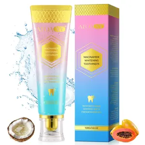 Atoany Niacinamide Toothpaste 100g, Nicotinamide Toothpaste, Brightens teeth& Anti-Cavity, Fluoride-Free Oral Health Balm, Sensitive Mouth Safe, Fresh Breath Solution