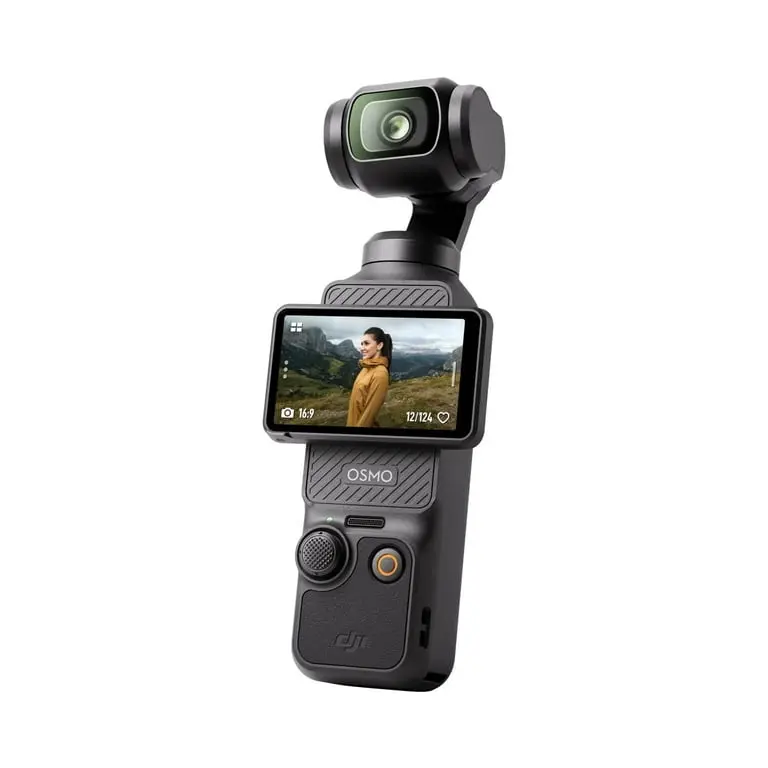 DJI Osmo Pocket 3 Compact 4K Camera with 9.4MP Photos 1-inch CMOS Sensor Ultra-Smooth 3-axis Stabilization for Vlogging Travel Action Shots