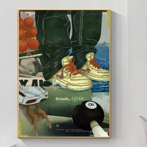 Frank Ocean Minimalist Poster - Unframed, High-Res Paper Print with No Border, Trendy Aesthetic Modern Home Decor, Shipped in a Shipping Tube, Ideal for Bedroom, Perfect Gift for Music Fans