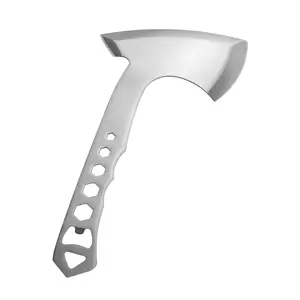 VEVOR Handle with Wrench and Bottle Opener, Stainless Steel, Black Nylon Sheath, for Recreation Competition