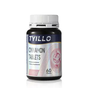 TYILLO Cinnamon Anti-sugar Pills - 60 Tablets with 48mg Cinnamon Extract & 40mg Vitamin C for Metabolic Health & Immunity Support - Healthcare