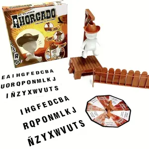 Mystery & Thriller Word Guessing Card Game, Spooky Fun for Couples, Family Gatherings & Travel, Glow-In-The-Dark Mystery Word Game, Hangman Board Game, Tabletop Games